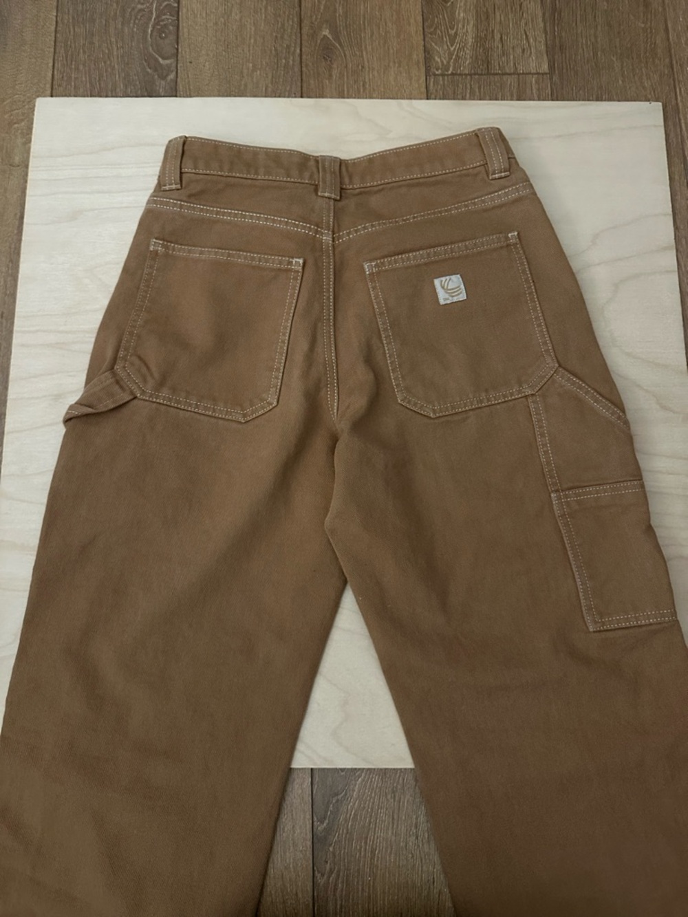 TNA Women's Cargo Jeans in Brown